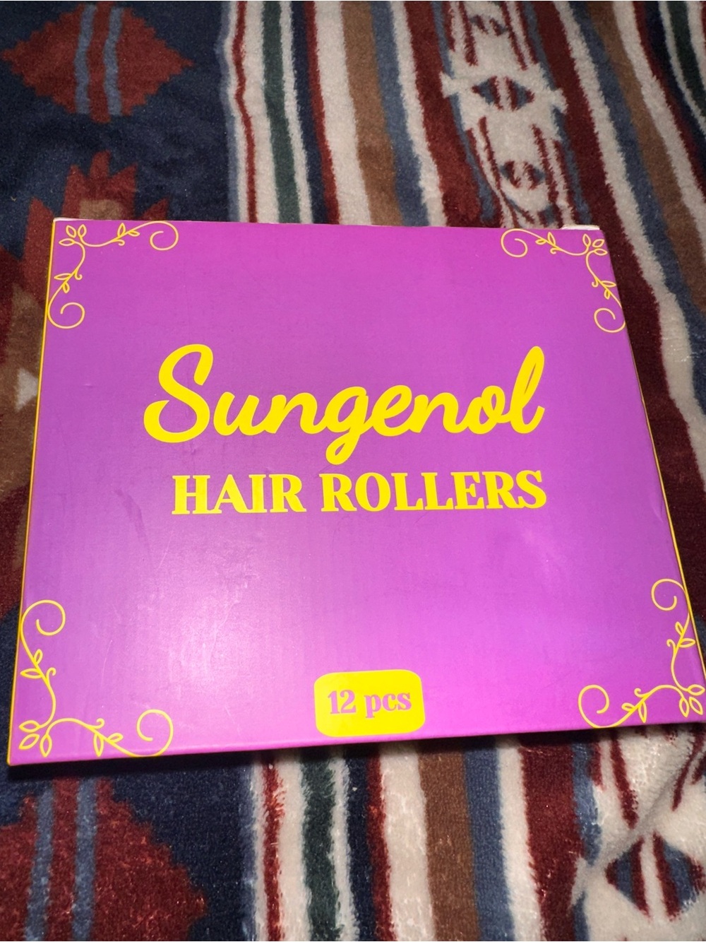 Pink Hair Rollers - 12 pcs